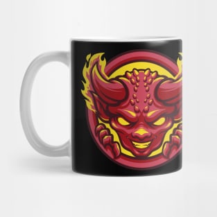 HELL KID HEAD MASCOT Mug